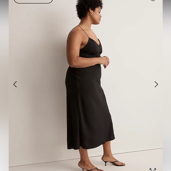 Madewell The Layton Midi Slip Dress sz. 16 - Picture 3 of 10